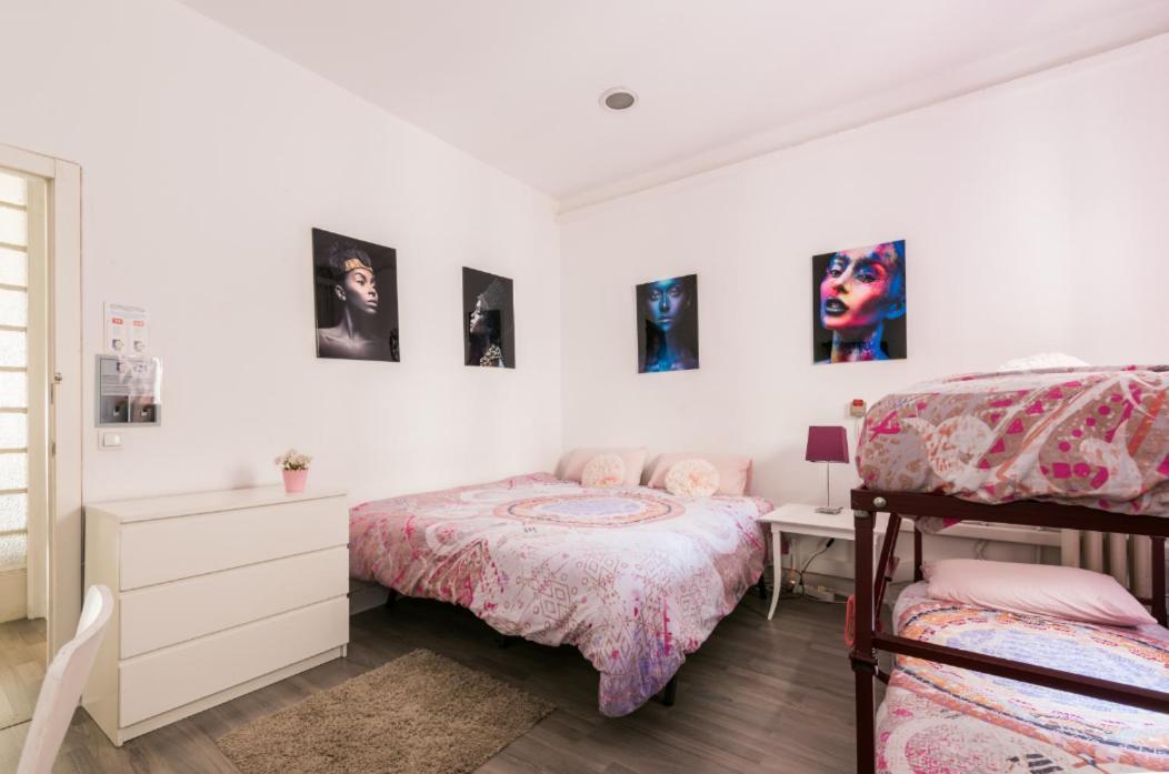 M&F 7 Rooms/7 Bathrooms Over Gran Via Madrid Eksteriør bilde