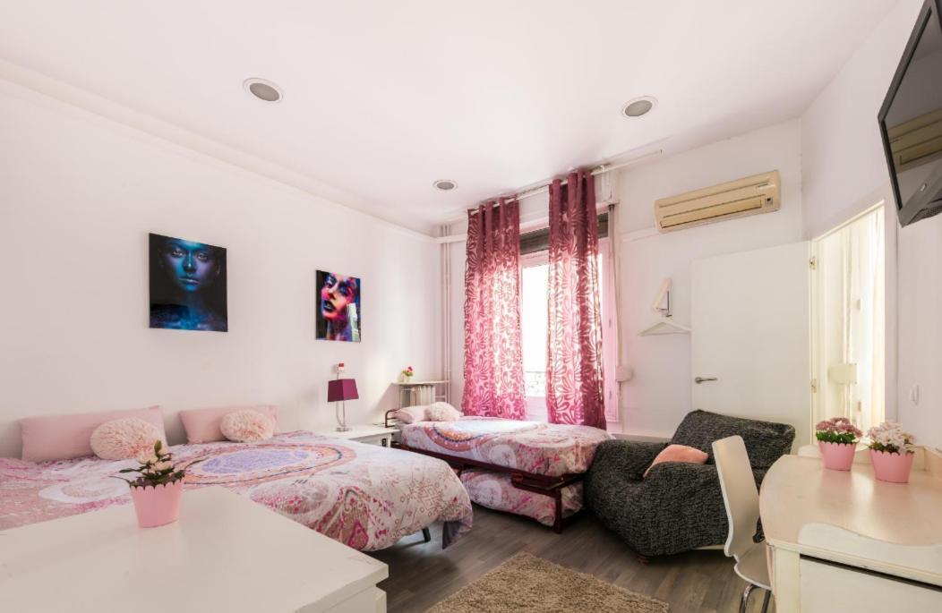 M&F 7 Rooms/7 Bathrooms Over Gran Via Madrid Eksteriør bilde