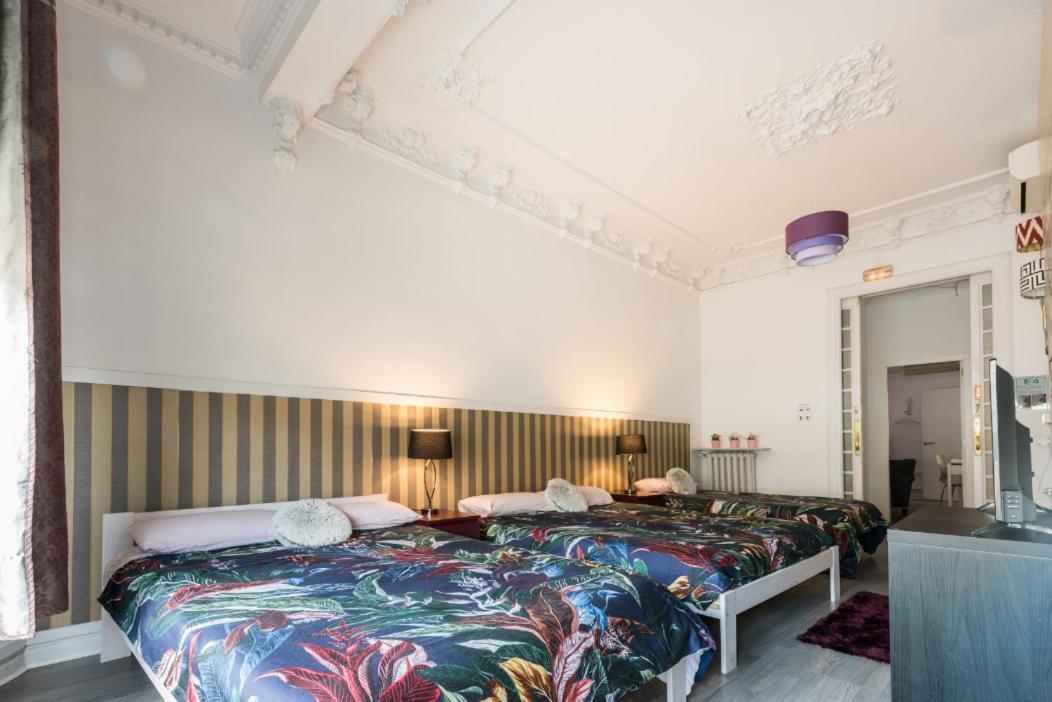M&F 7 Rooms/7 Bathrooms Over Gran Via Madrid Eksteriør bilde