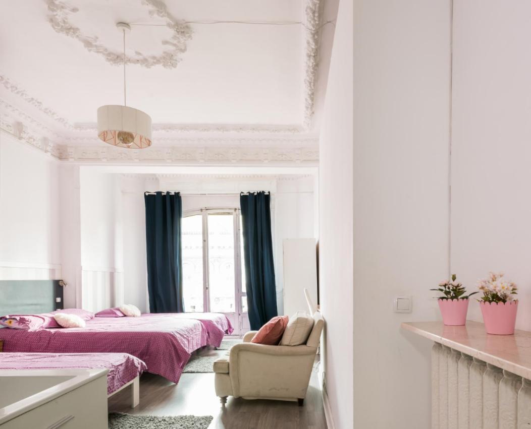 M&F 7 Rooms/7 Bathrooms Over Gran Via Madrid Eksteriør bilde