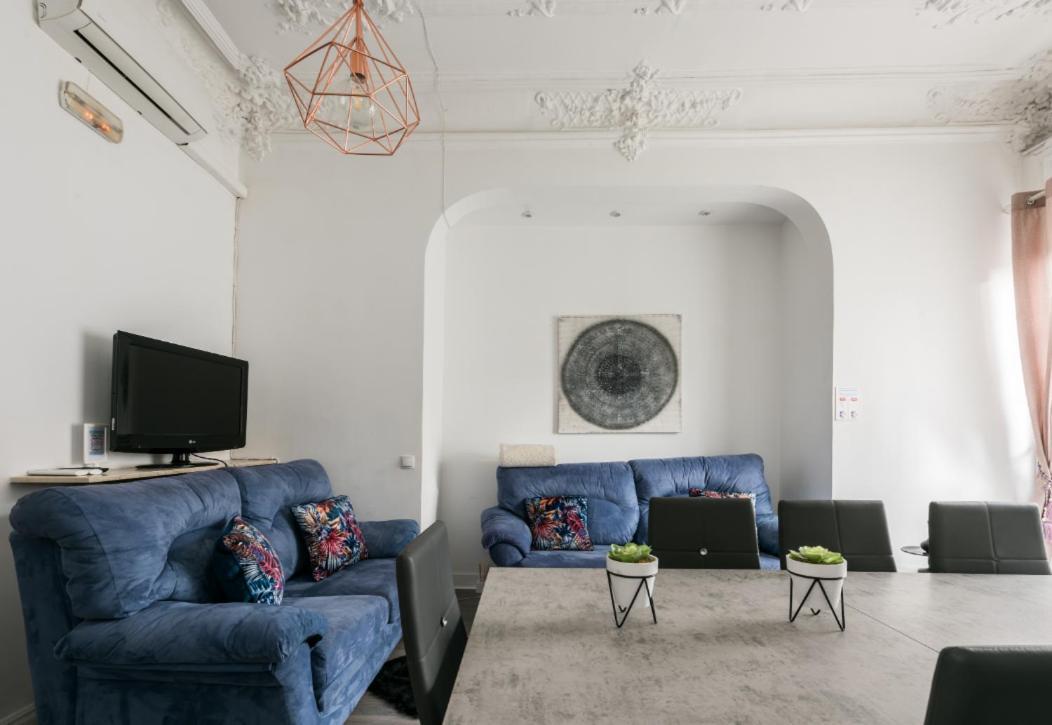 M&F 7 Rooms/7 Bathrooms Over Gran Via Madrid Eksteriør bilde