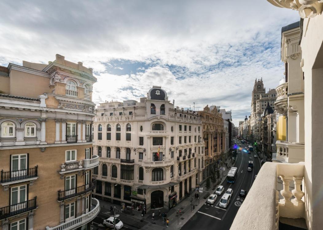 M&F 7 Rooms/7 Bathrooms Over Gran Via Madrid Eksteriør bilde