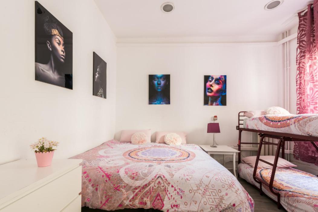 M&F 7 Rooms/7 Bathrooms Over Gran Via Madrid Eksteriør bilde